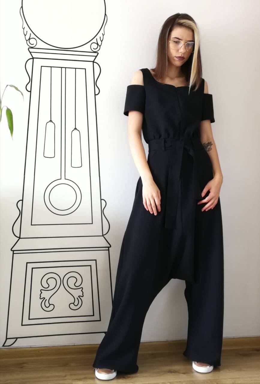 Ines Black Jumpsuit — view 6