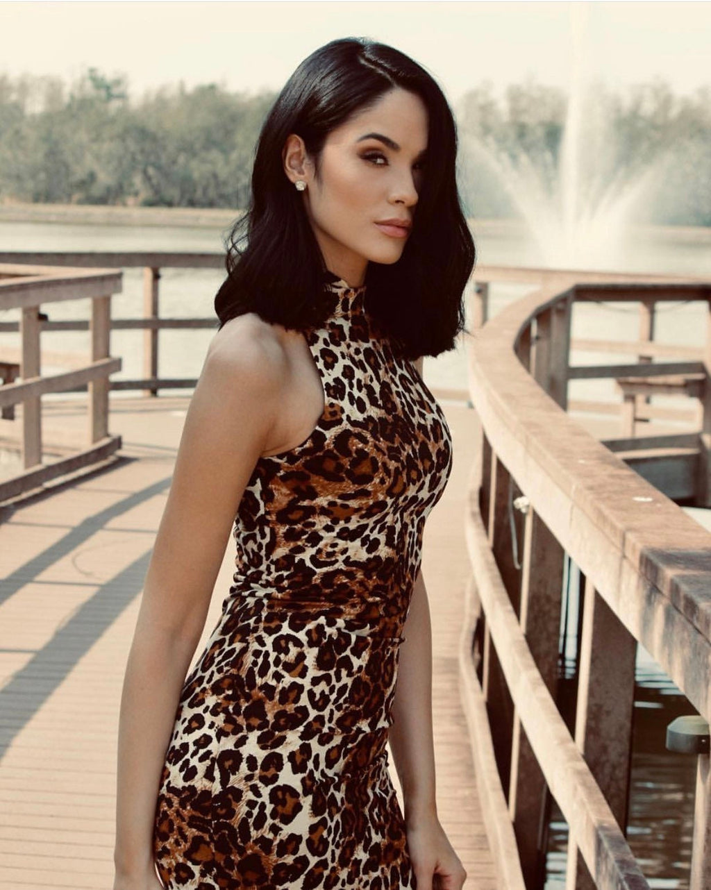 Josie Brown Bodycon Midi Dress — view 4
