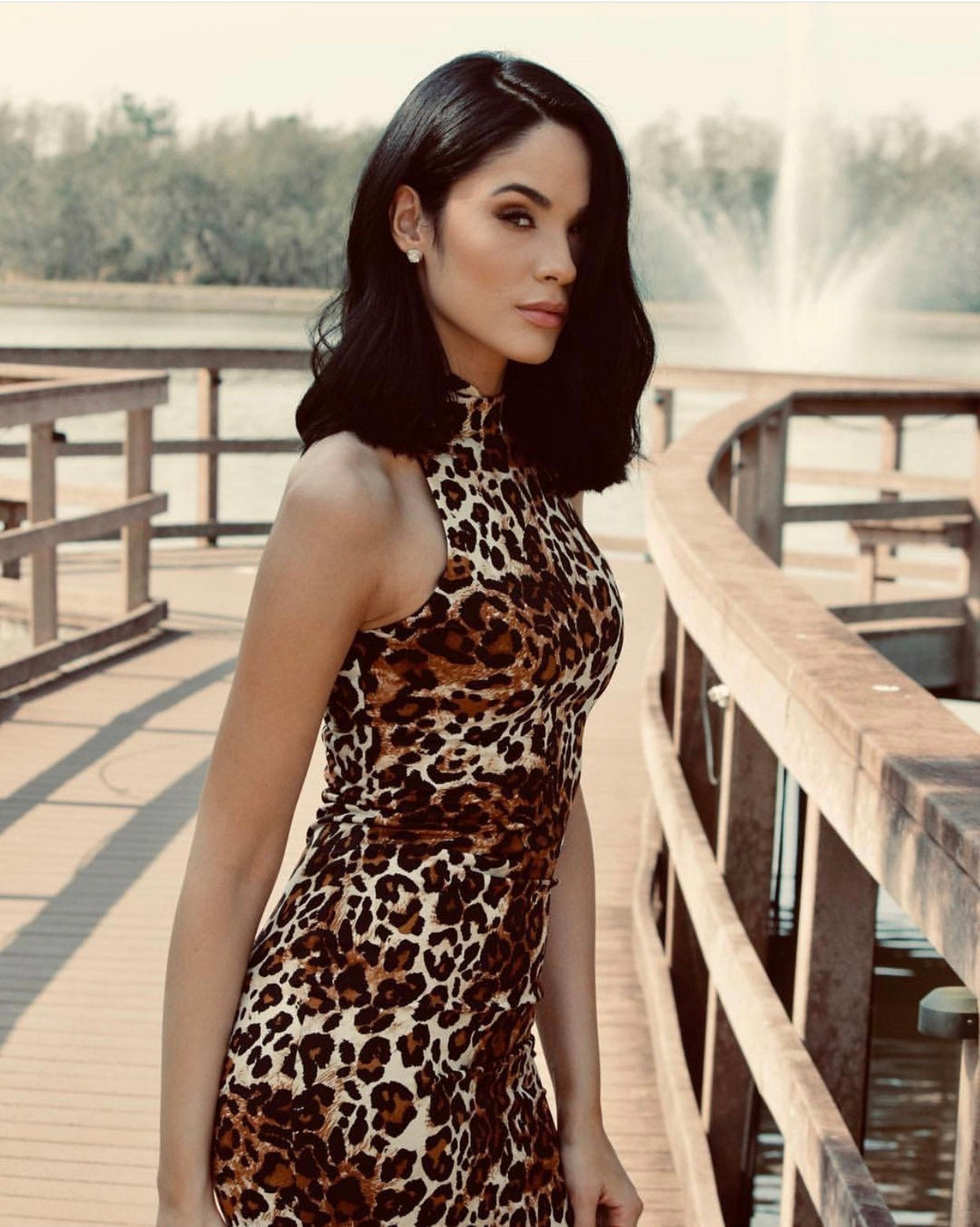 Josie Brown Bodycon Midi Dress — view 4