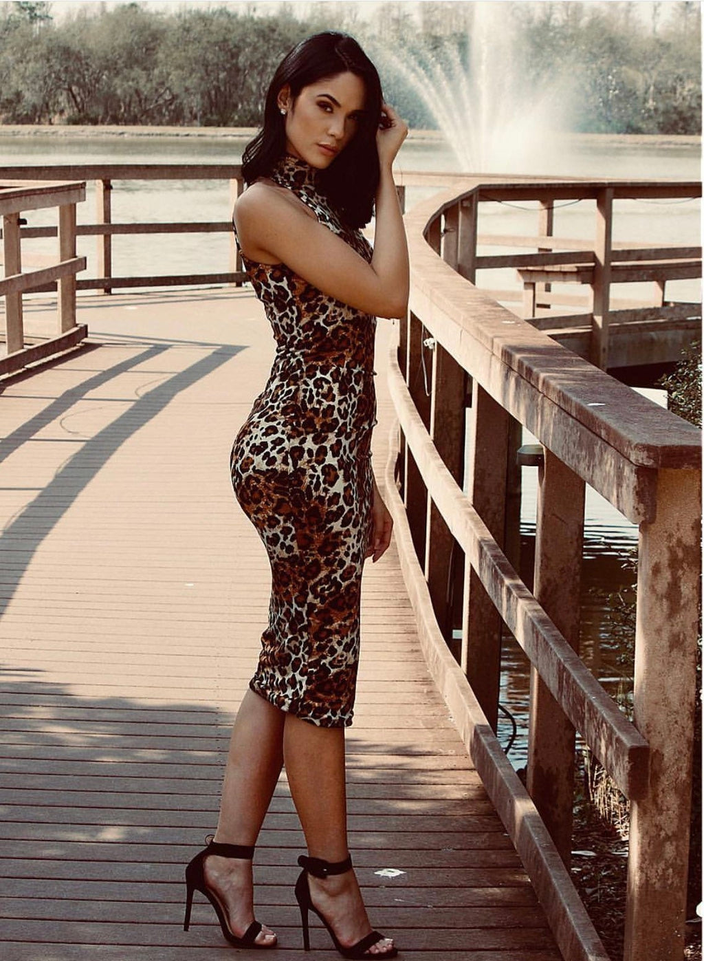 Josie Brown Bodycon Midi Dress — view 3