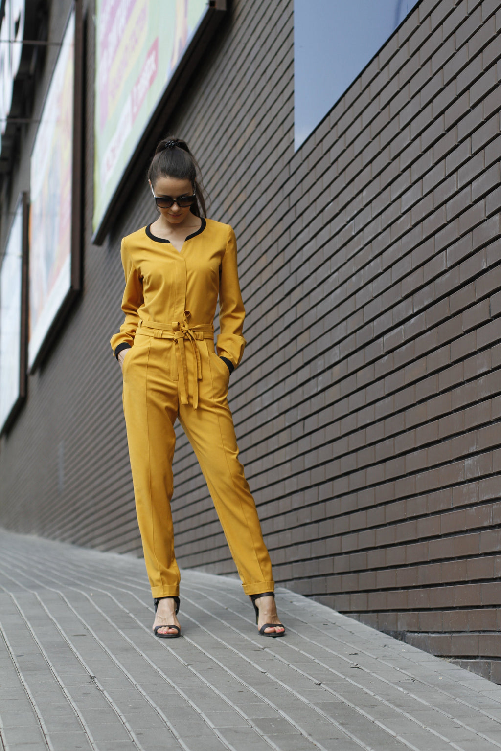 Iris Blue Jumpsuit — view 5