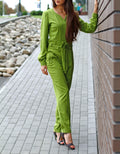Wren Green Jumpsuit — New York New York