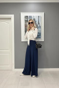 Mabel Navy Pants — New York New York