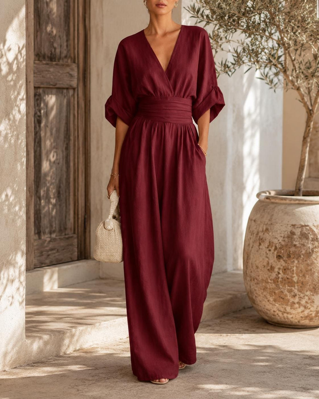 Hope Gray Jumpsuit — view 6