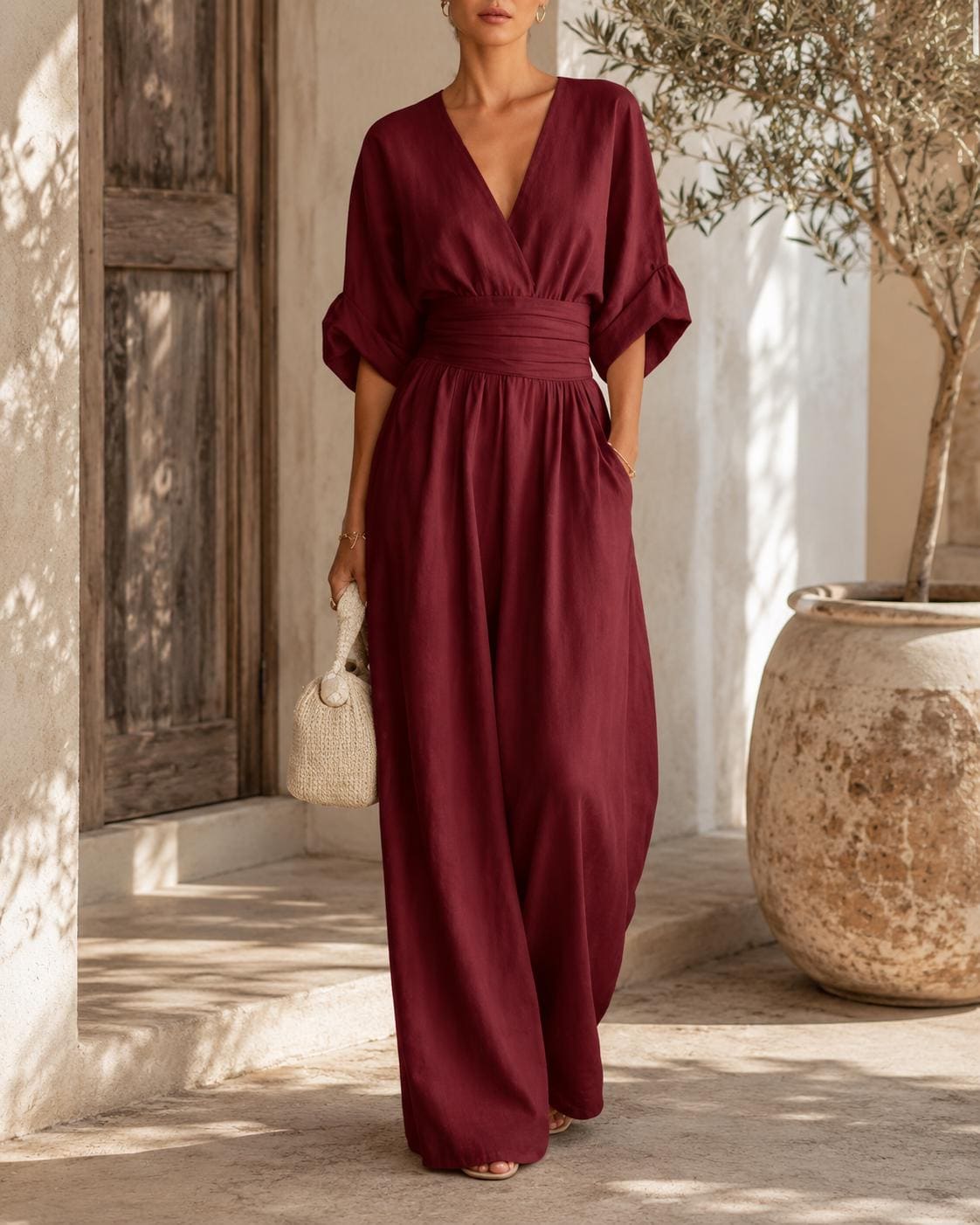 Hope Gray Jumpsuit — view 6